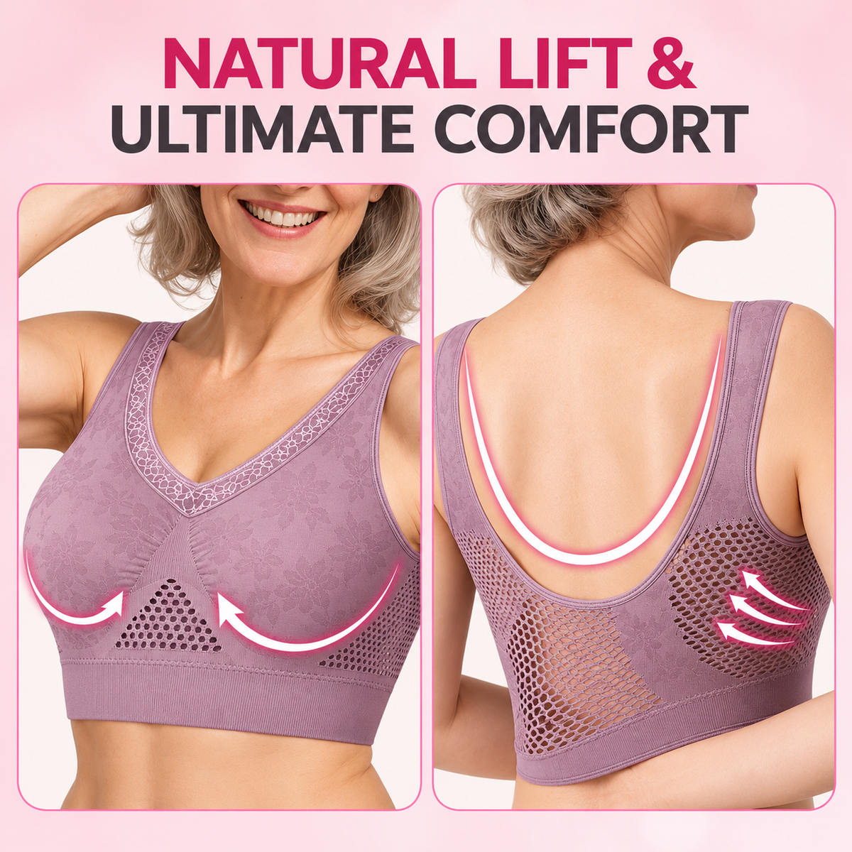 Evelyn™ | Comfort Lift Wireless Bra