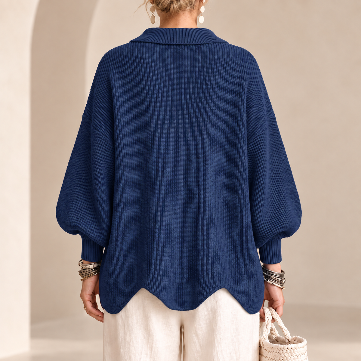 Amelia™ | Golden Button Knit Cardigan™