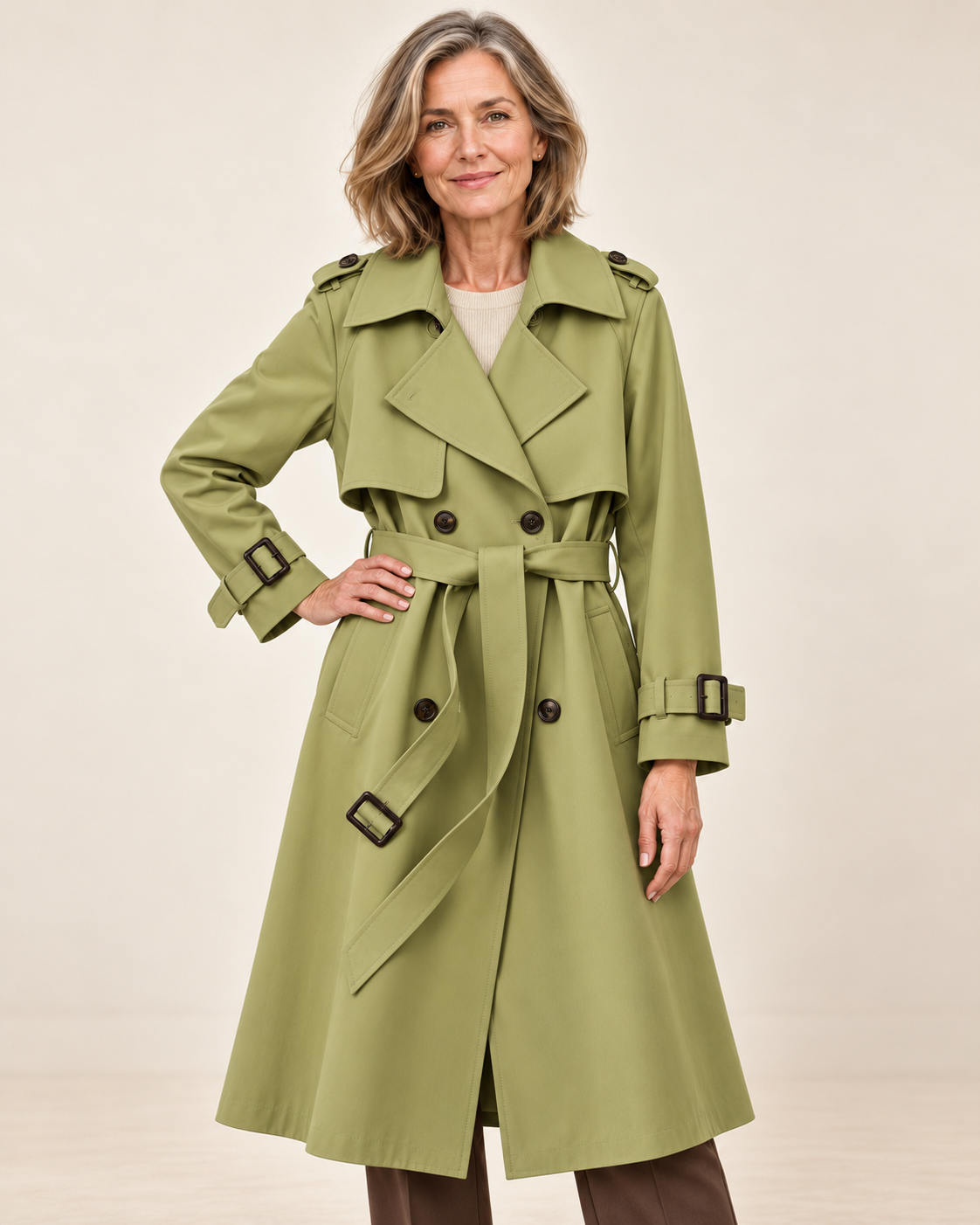 Victoria™ | Timeless Belted Trench Coat