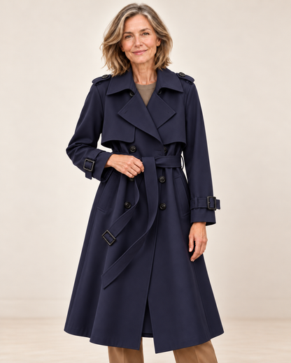 Victoria™ | Timeless Belted Trench Coat