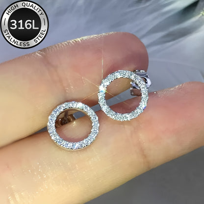 Lumière™ Halo Hoop Earrings