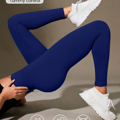 Luna | Ribbed Cropped Yoga Leggings