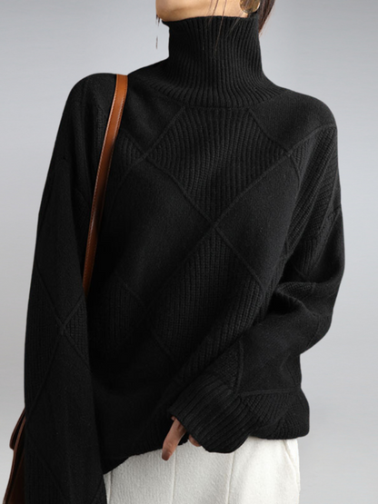 EMMA TRENDY AND WARM TURTLENECK SWEATER