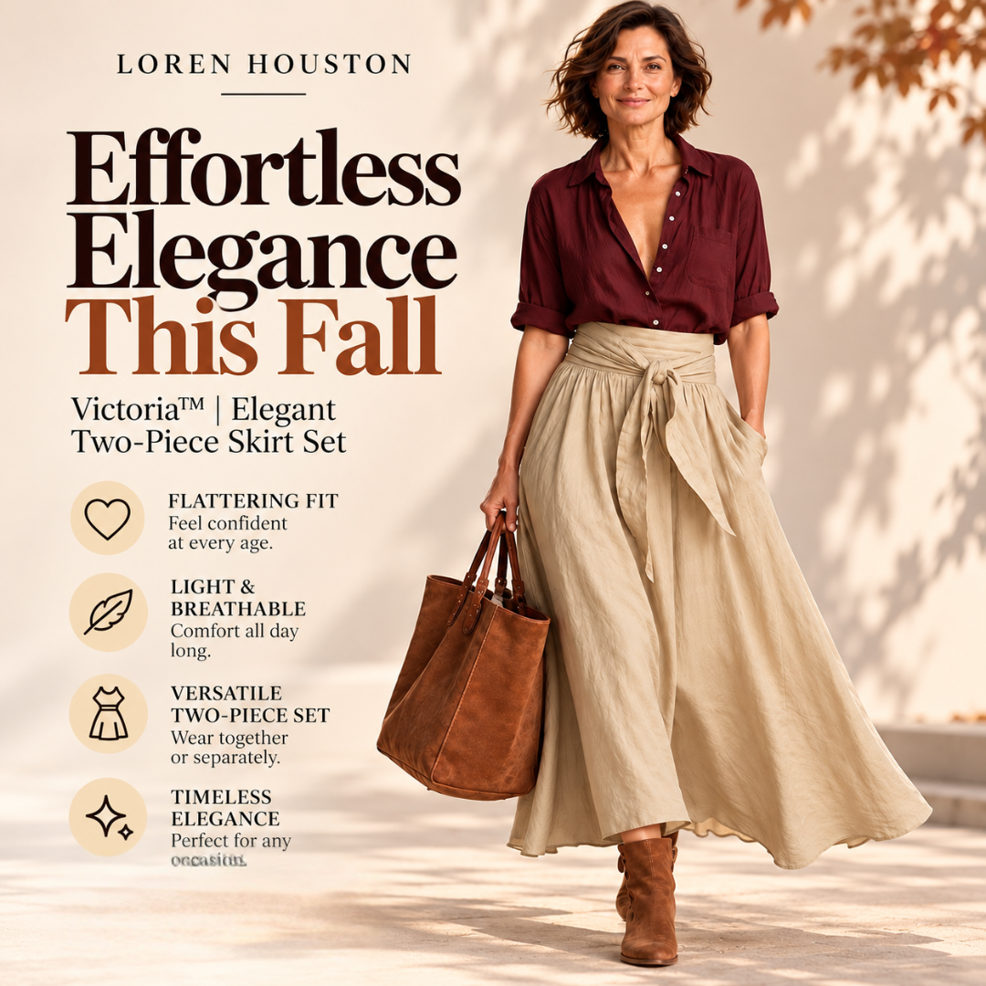 Victoria™ | Elegant Two-Piece Skirt Set