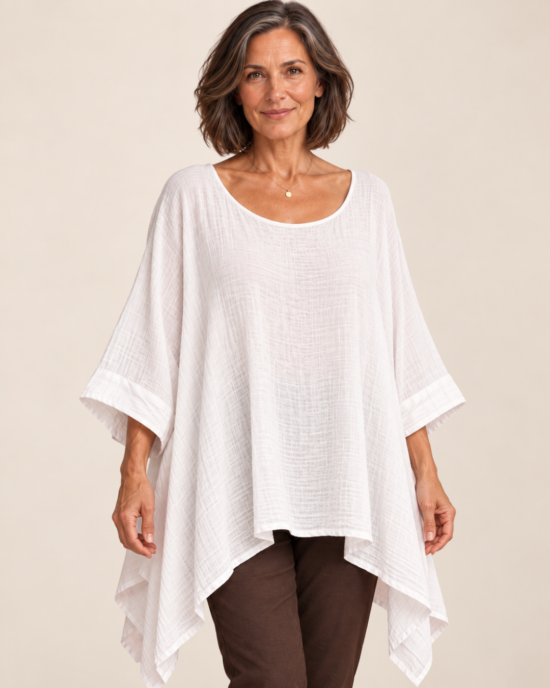 Evelyn™ | Relaxed Linen-Blend Tunic