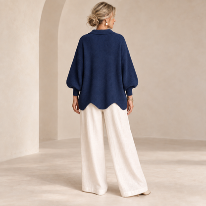 Amelia™ | Golden Button Knit Cardigan™