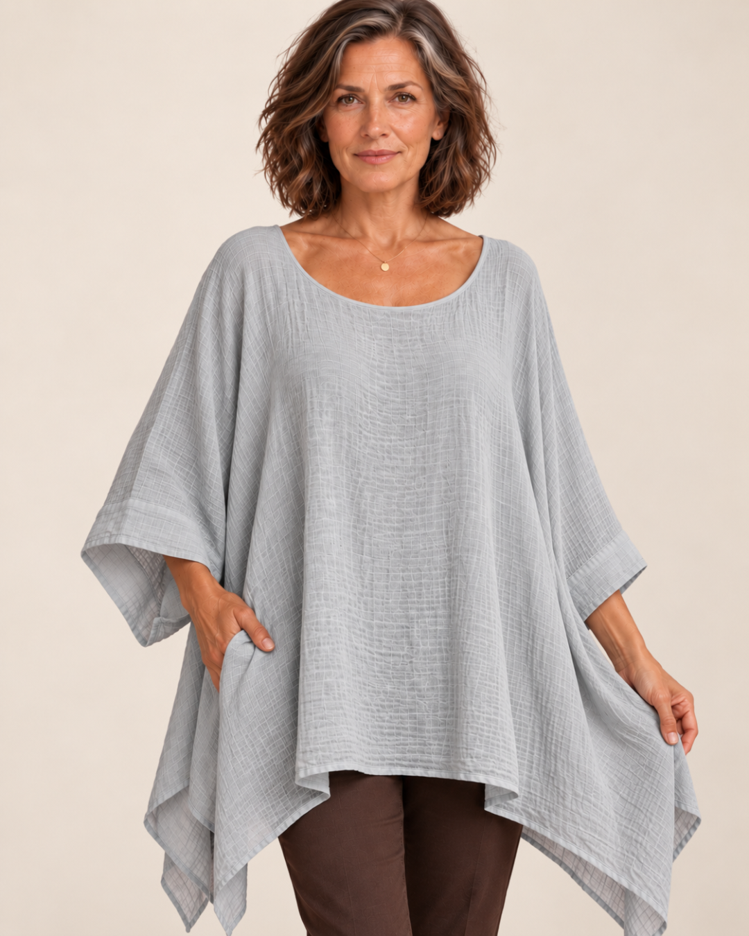 Evelyn™ | Relaxed Linen-Blend Tunic