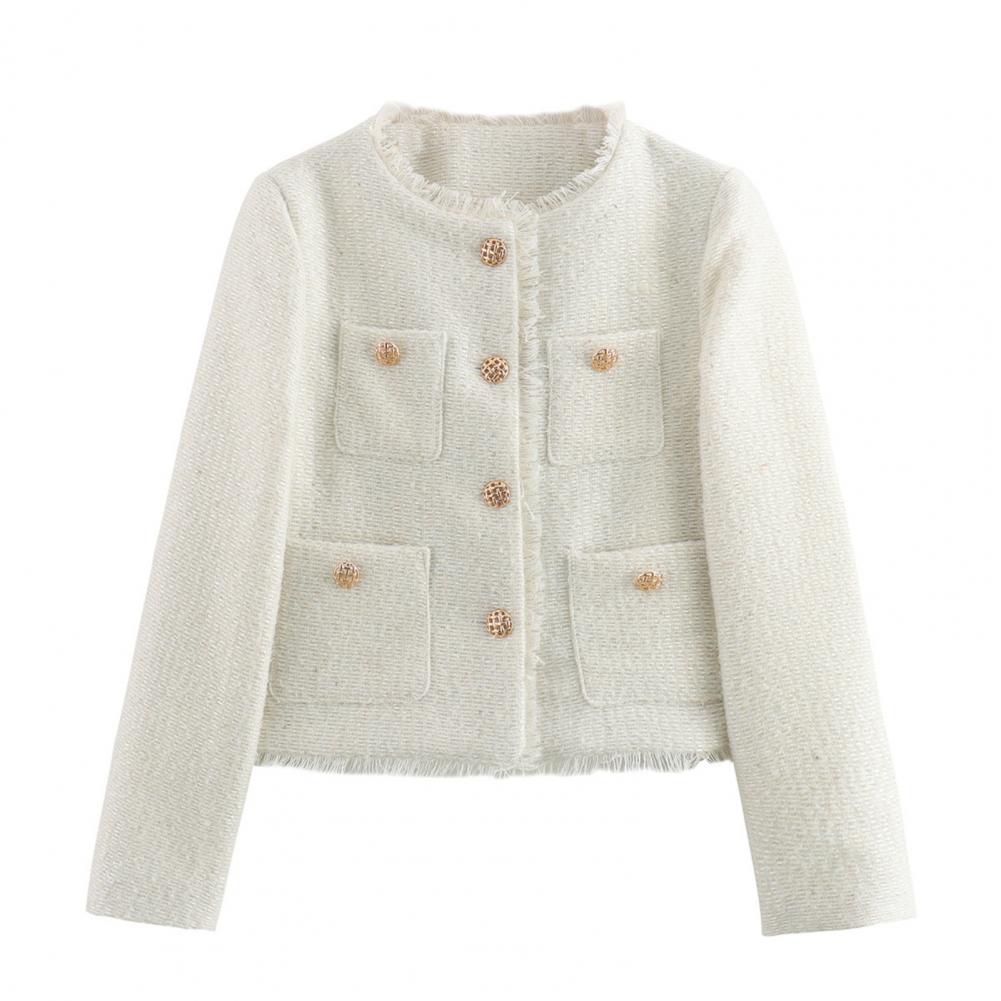 LUNA | LUXE CROPPED TWEED BLAZER