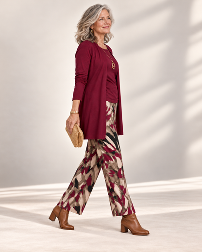 Amelia™ | Elegant Floral Three-Piece Set