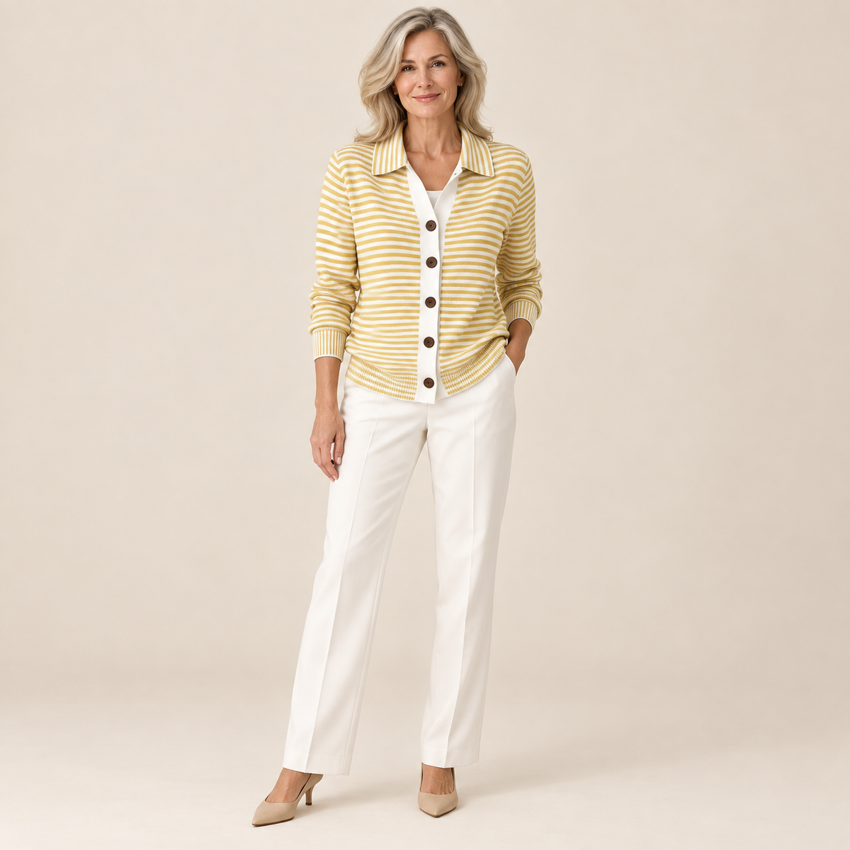 Sophie™ | Striped Knit Cardigan™