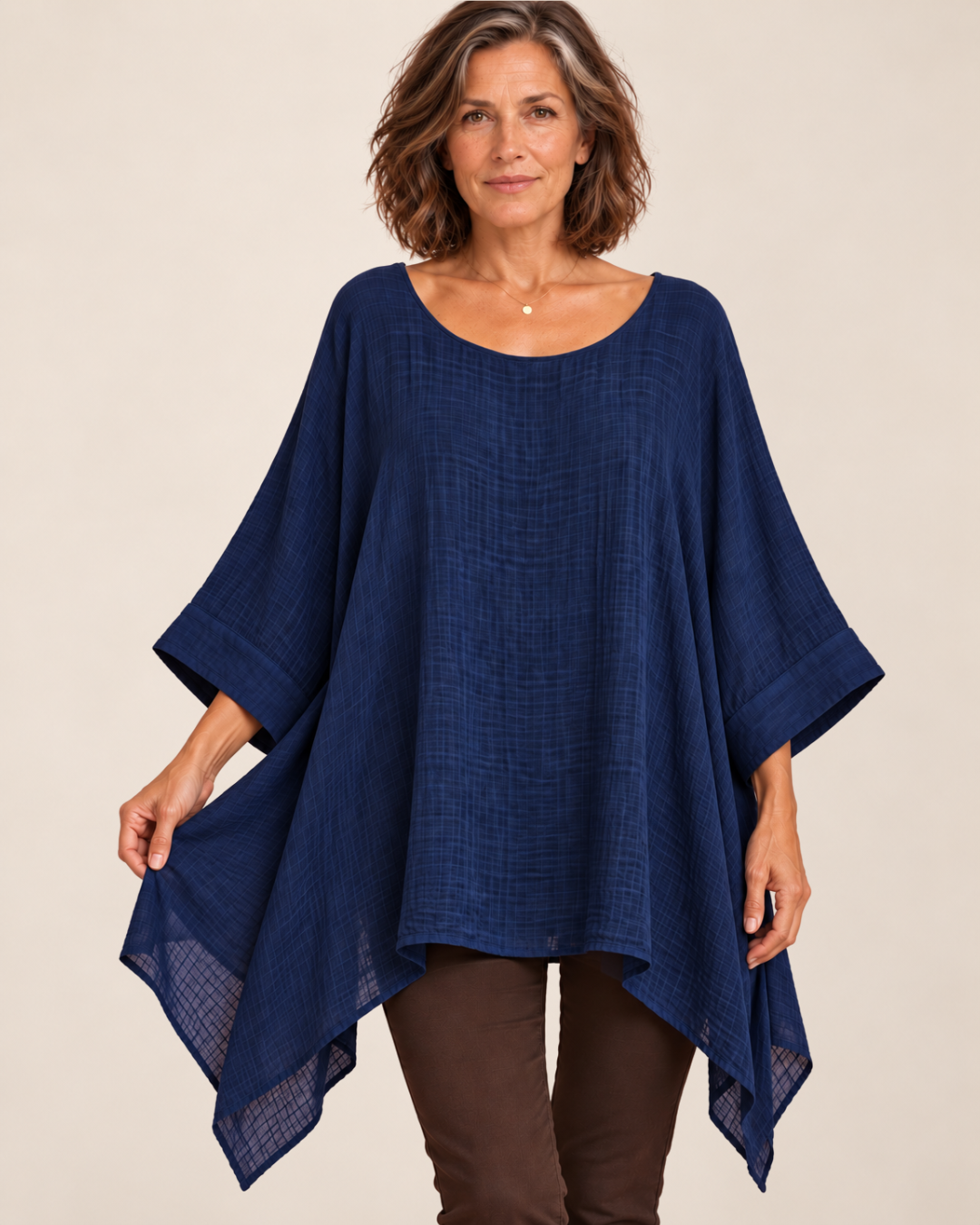 Evelyn™ | Relaxed Linen-Blend Tunic