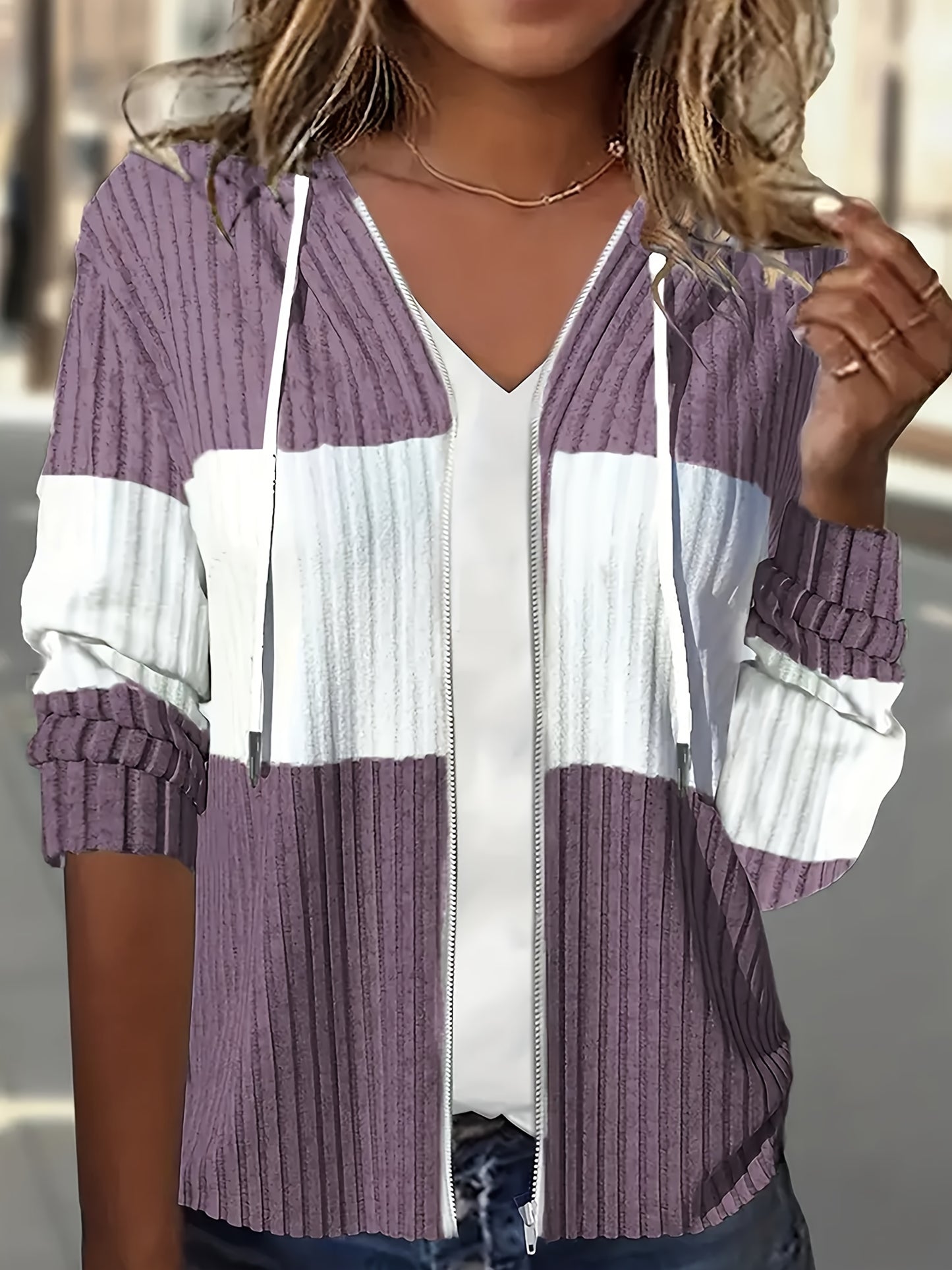 Sophia™ | UrbanEase™ Hooded Jacket