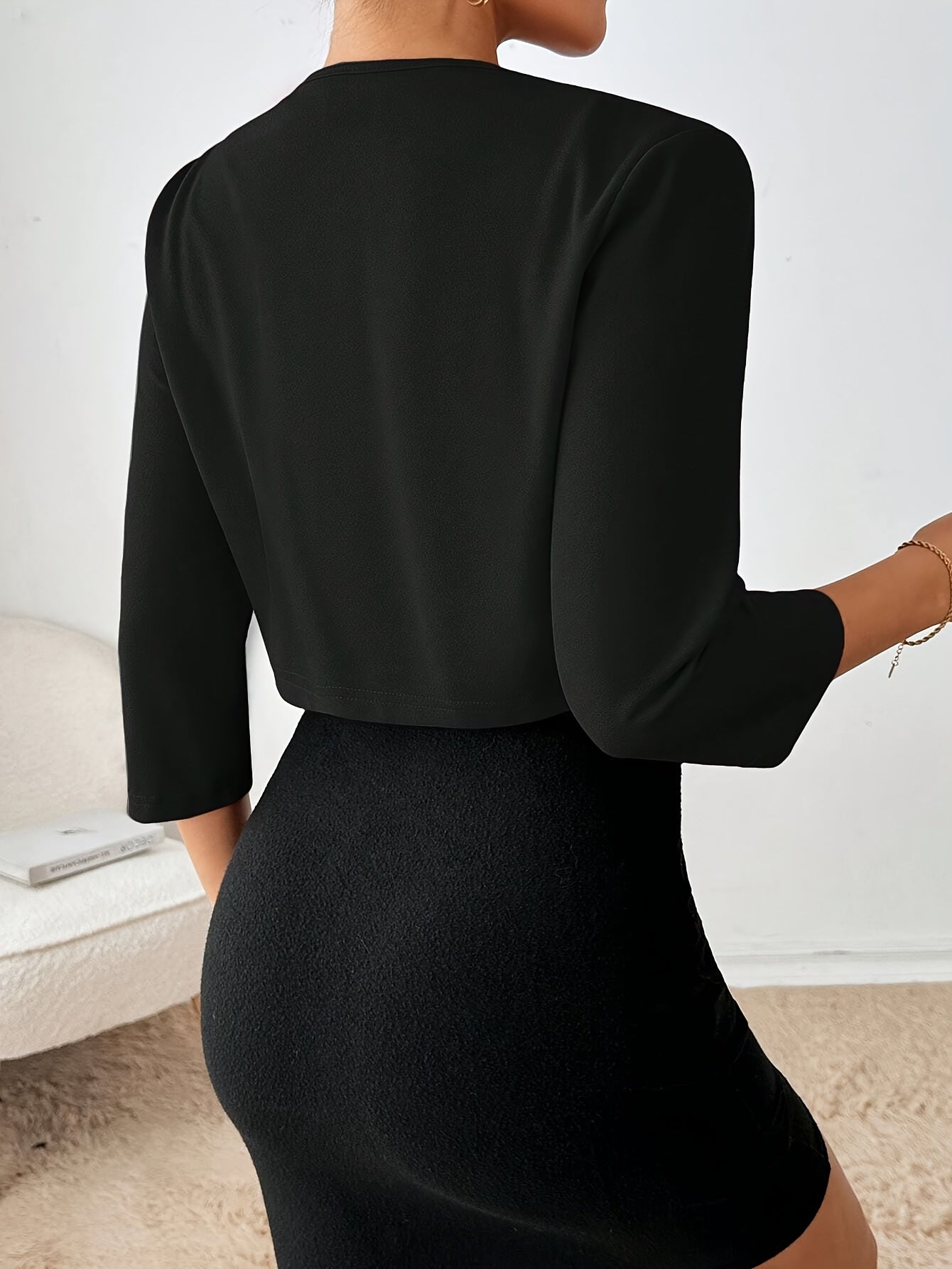 Amelia™ | ÉlanChic™ Pleated Jacket