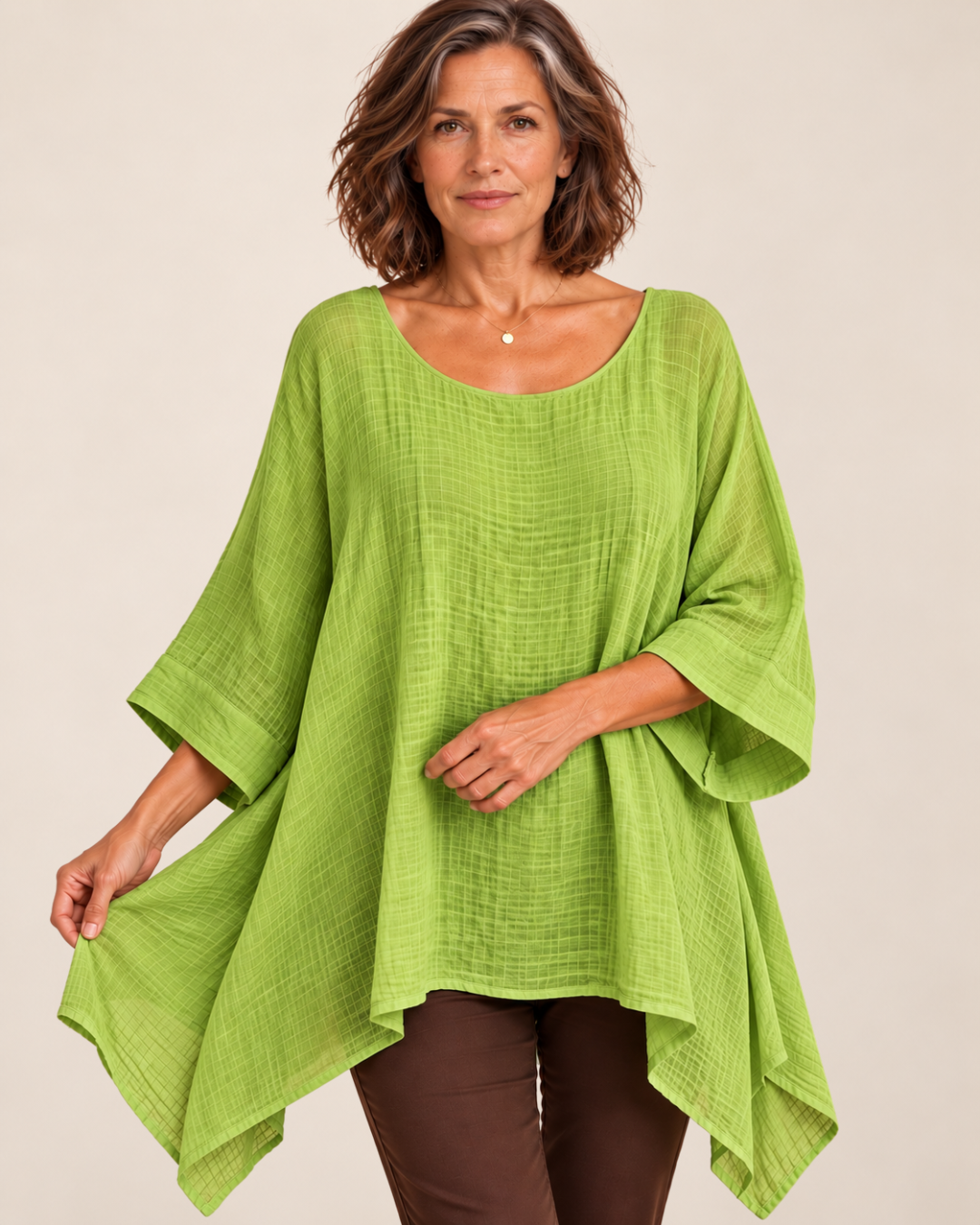 Evelyn™ | Relaxed Linen-Blend Tunic