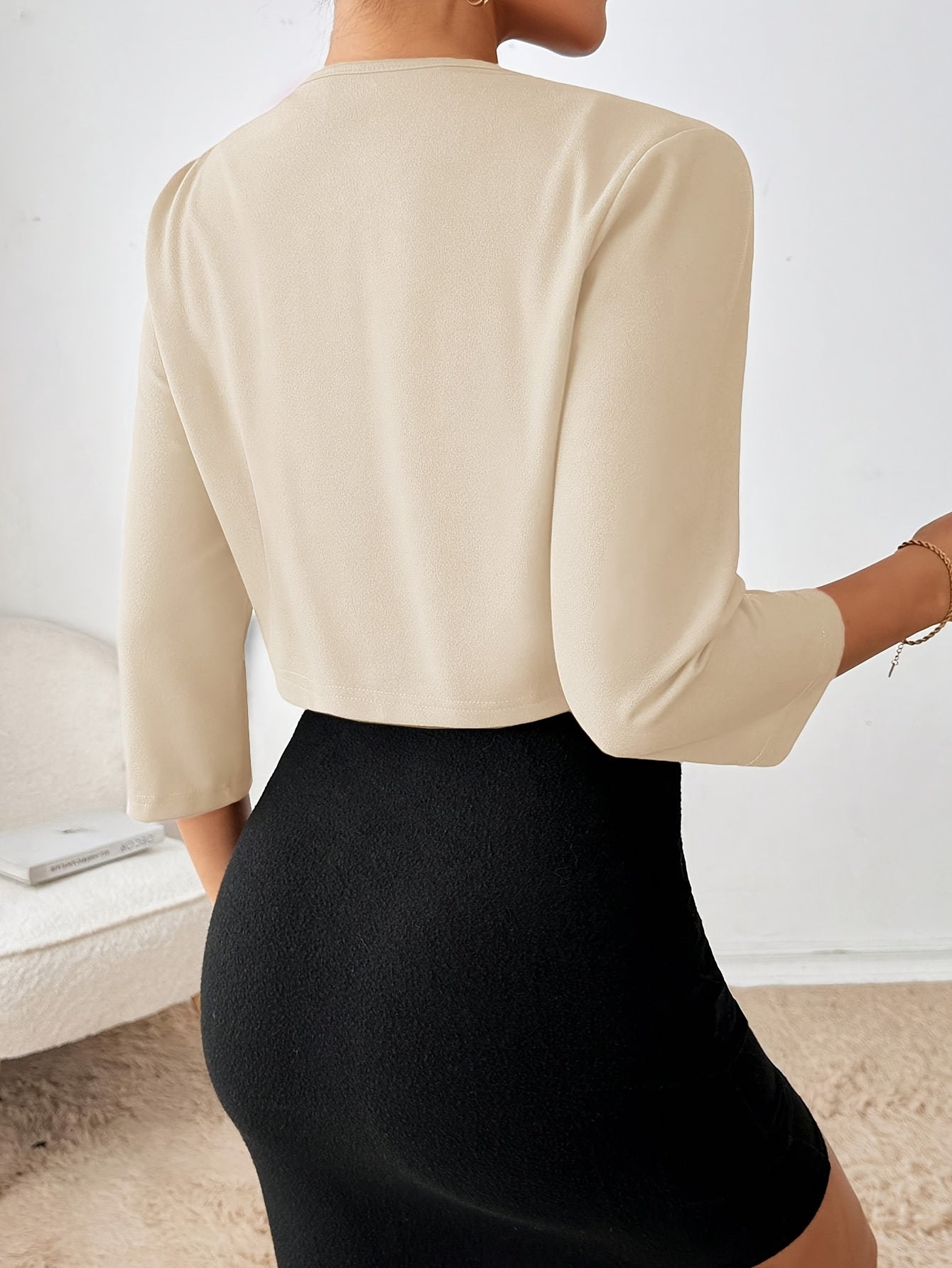 Amelia™ | ÉlanChic™ Pleated Jacket
