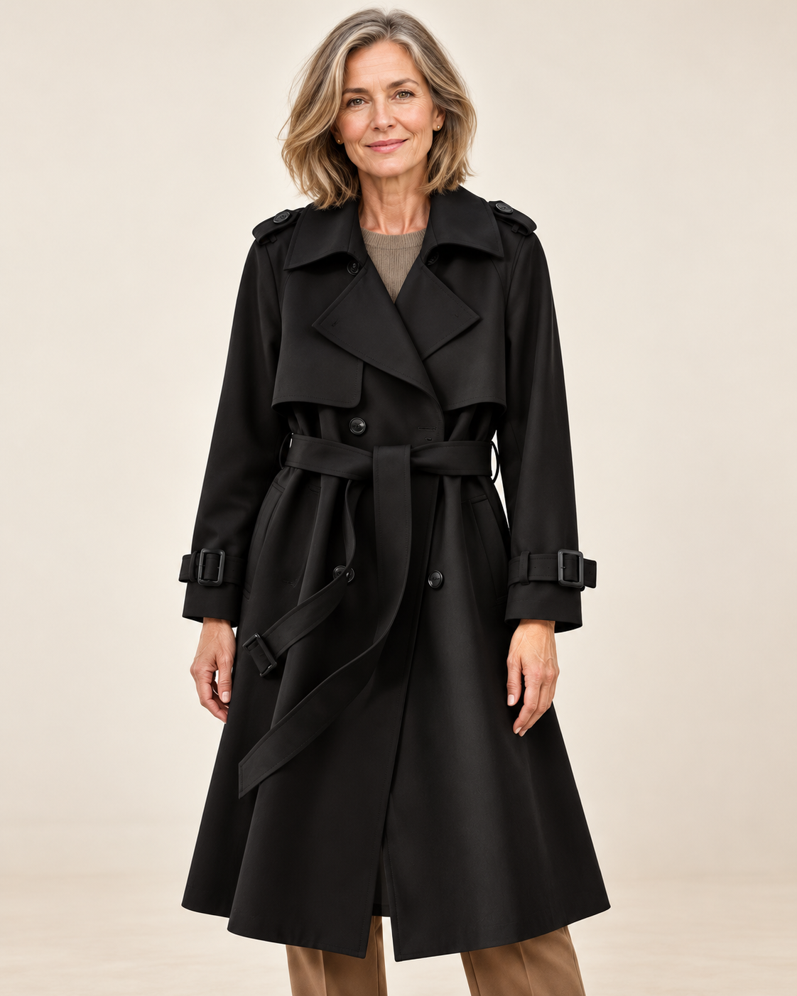 Victoria™ | Timeless Belted Trench Coat