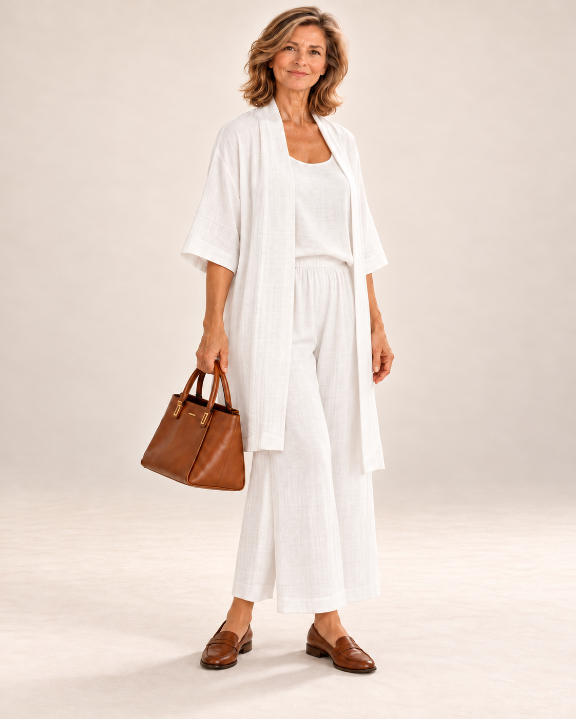 Charlotte™ | Effortless Linen-Cotton Three-Piece Set