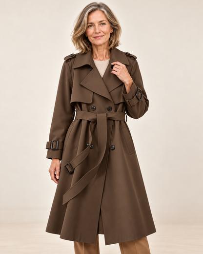Victoria™ | Timeless Belted Trench Coat