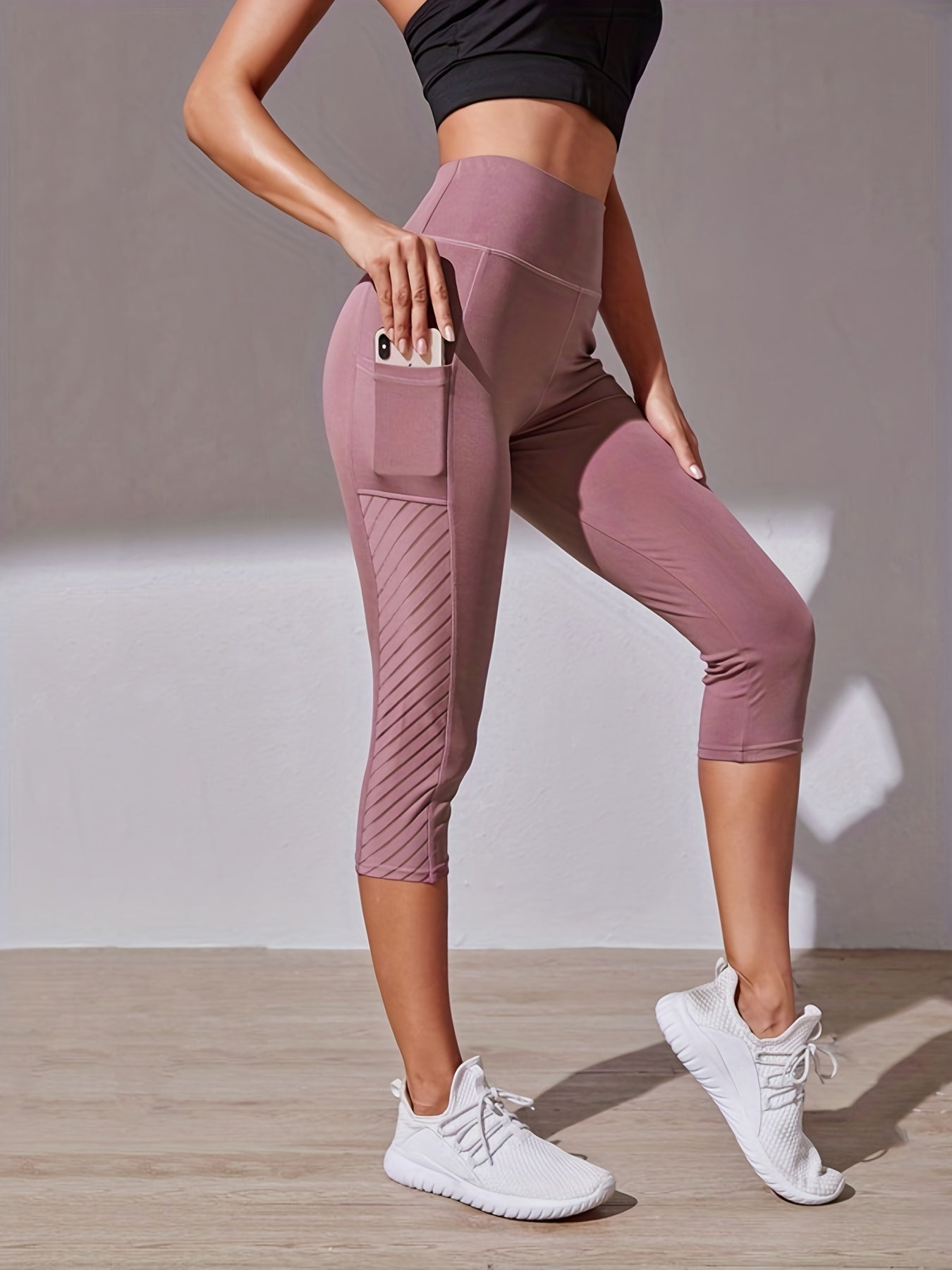 Peyton™ | SculptMesh Capri Leggings