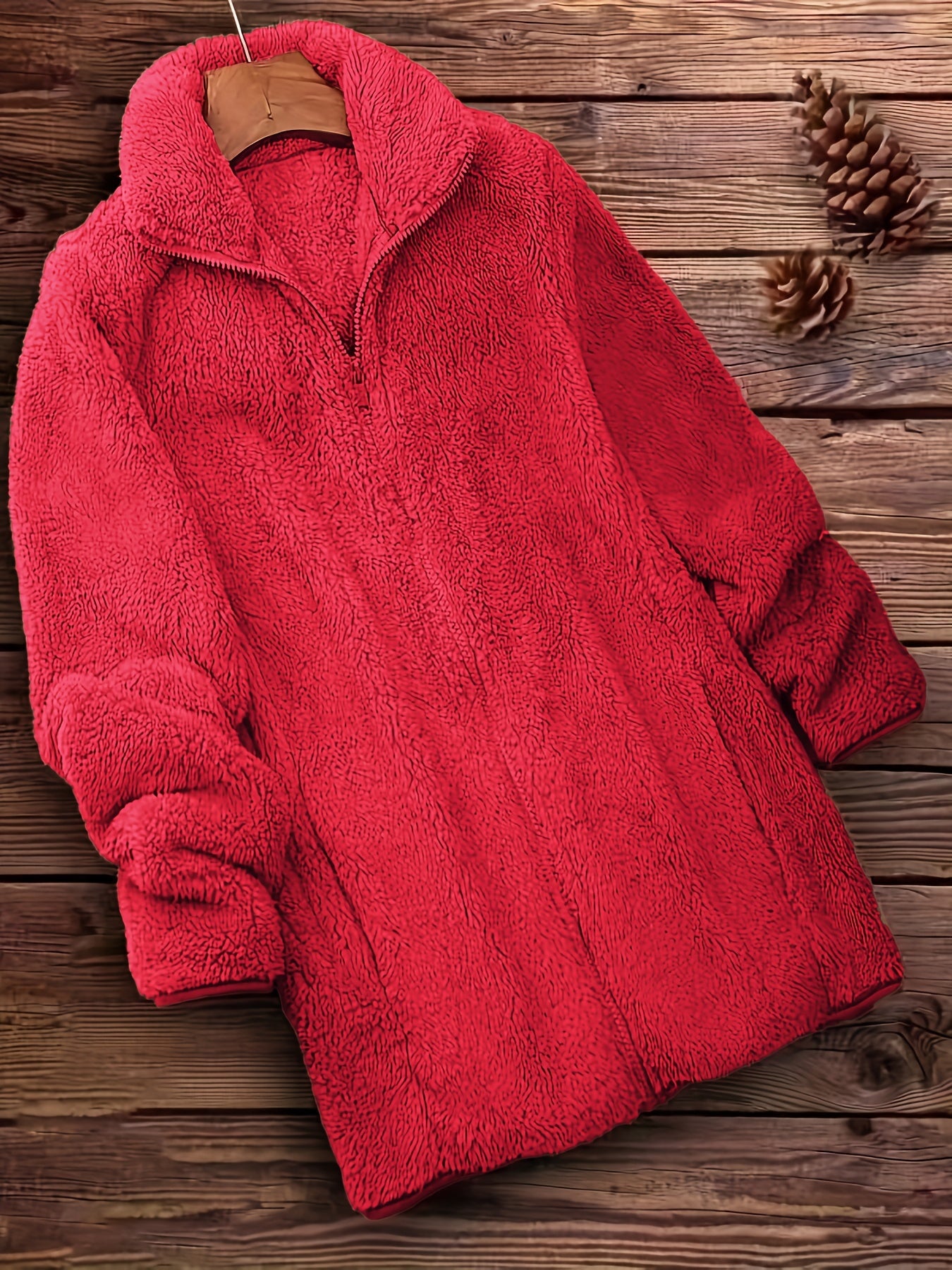 Hazel™ | CozyCloud™ Teddy Jacket