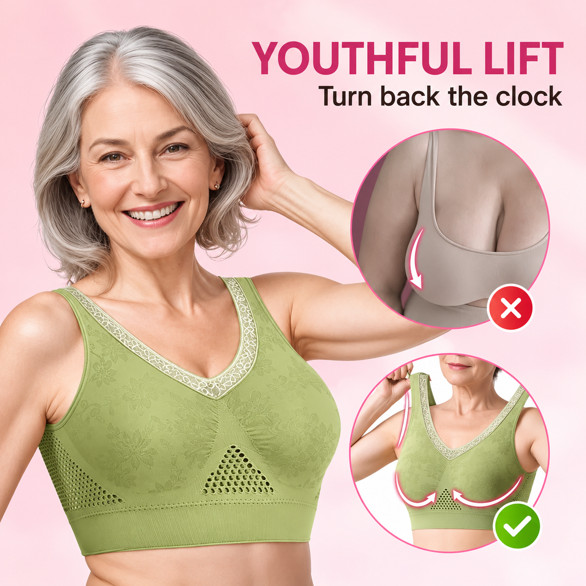Evelyn™ | Comfort Lift Wireless Bra