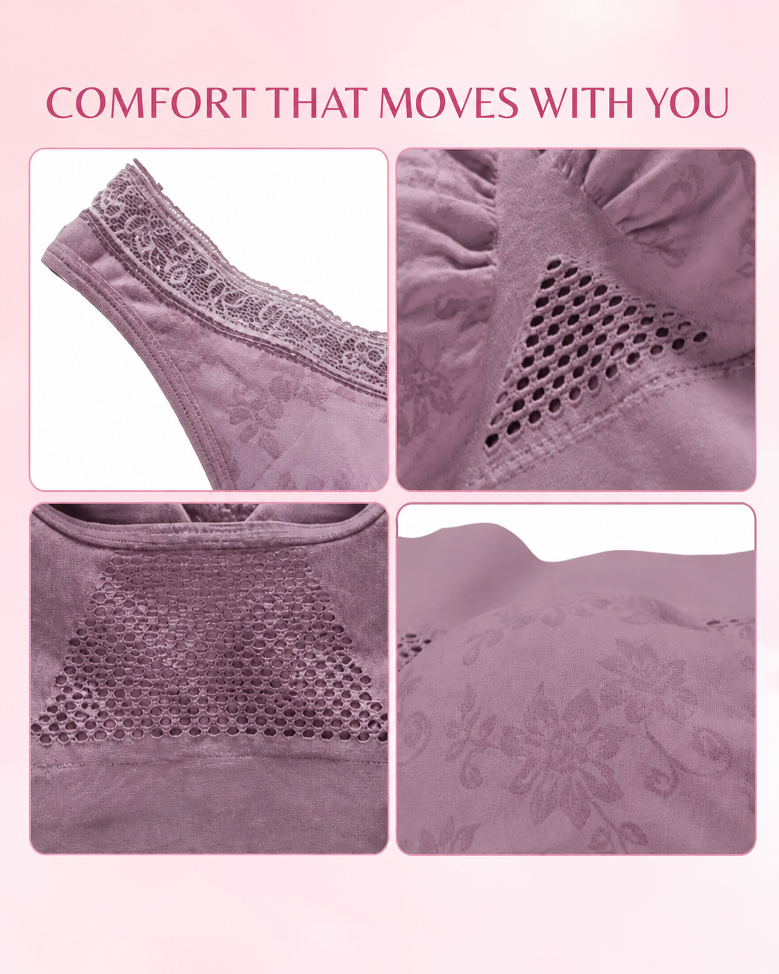 Evelyn™ | Comfort Lift Wireless Bra