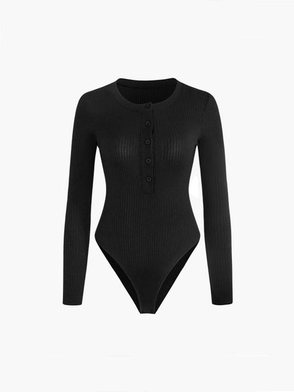 JENNA | LONG FITTED SLEEVED BODYSUIT