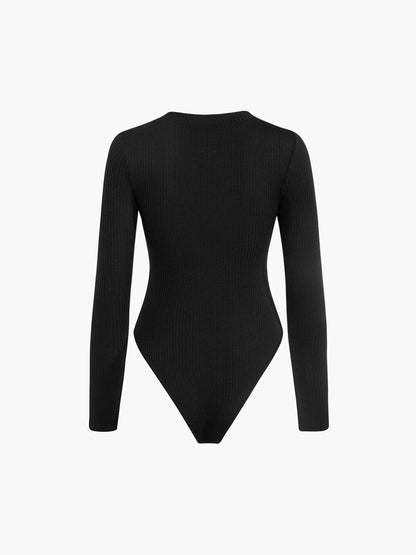 JENNA | LONG FITTED SLEEVED BODYSUIT