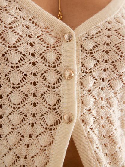 EMILY | SET WITH OPENWORK DESIGN AND SKIRT