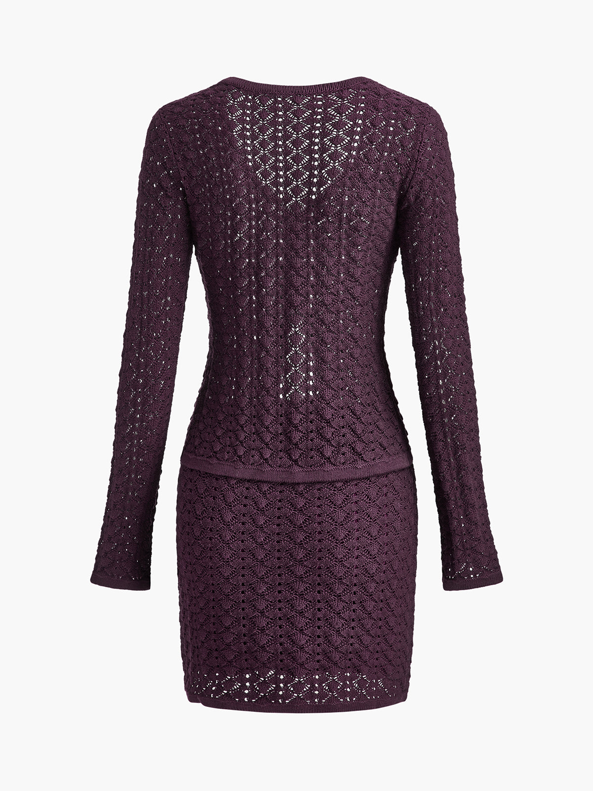 EMILY | SET WITH OPENWORK DESIGN AND SKIRT