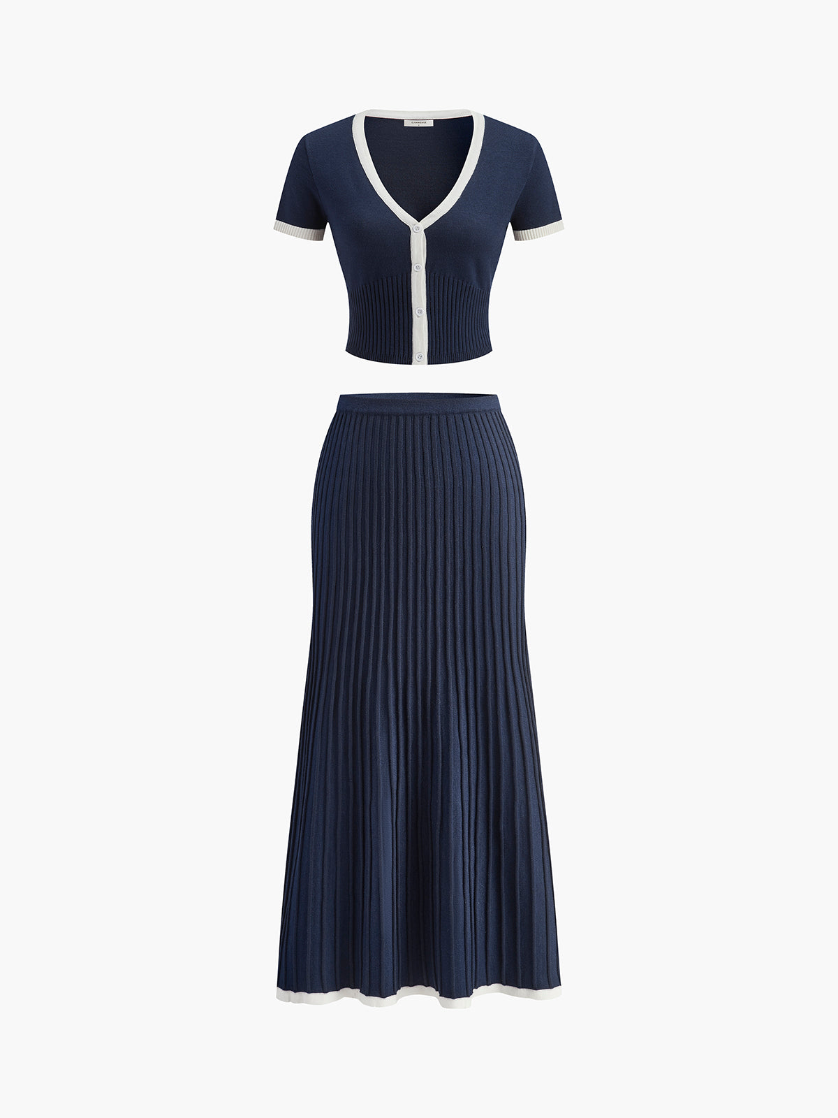 AMELIA | KNIT TOP AND SKIRT SET