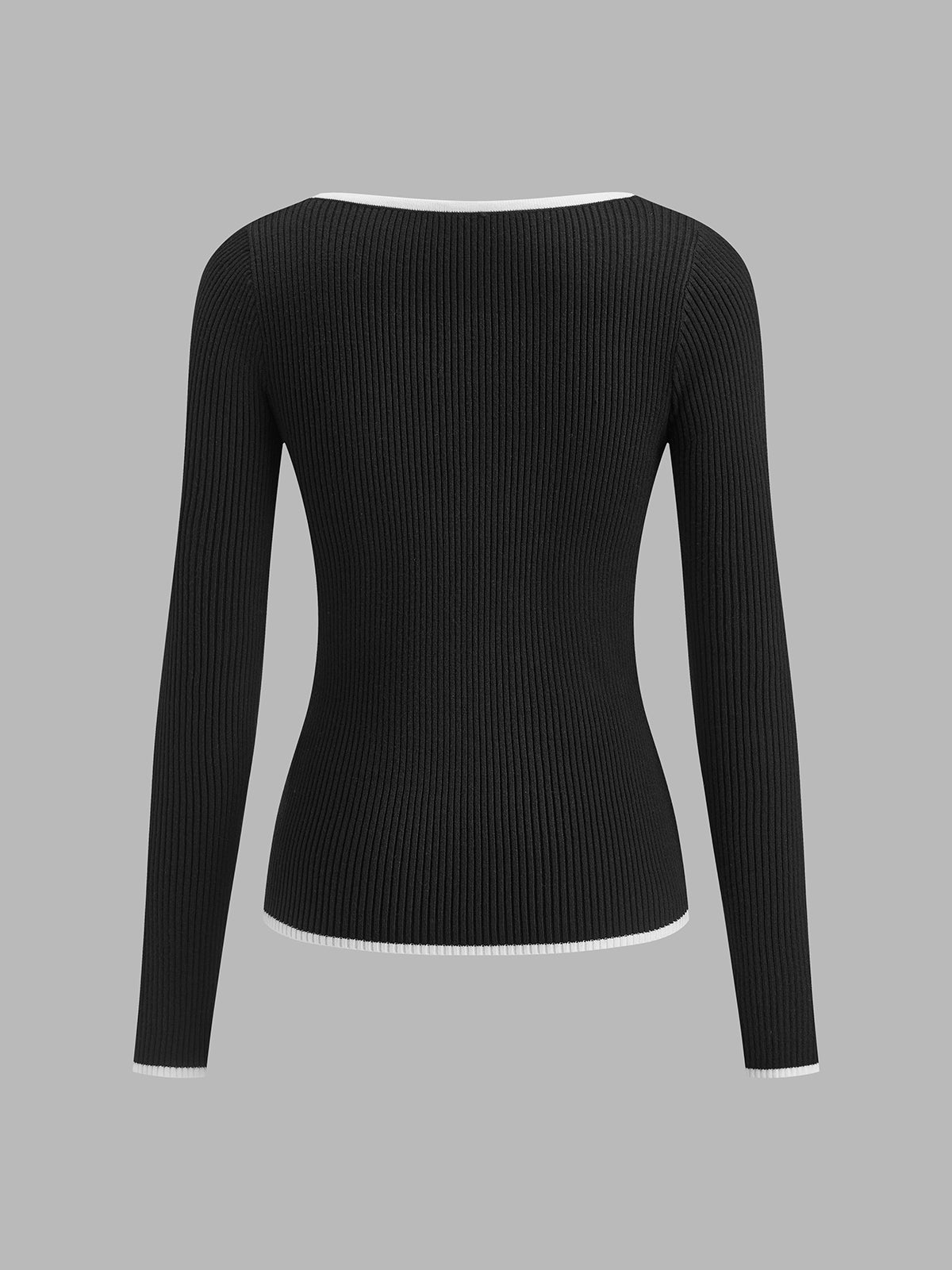 ISABELLA | CHIC RIBBED KNIT TOP
