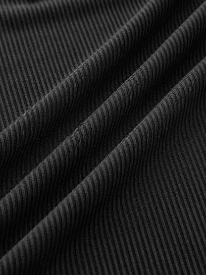 JENN | LONG SLEEVE CROP TOP WITH LACE TRIM