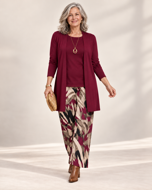 Amelia™ | Elegant Floral Three-Piece Set