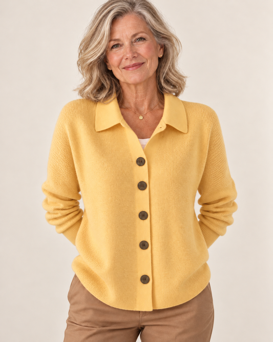 Sophie™ | Elegant Button-Front Knit Cardigan