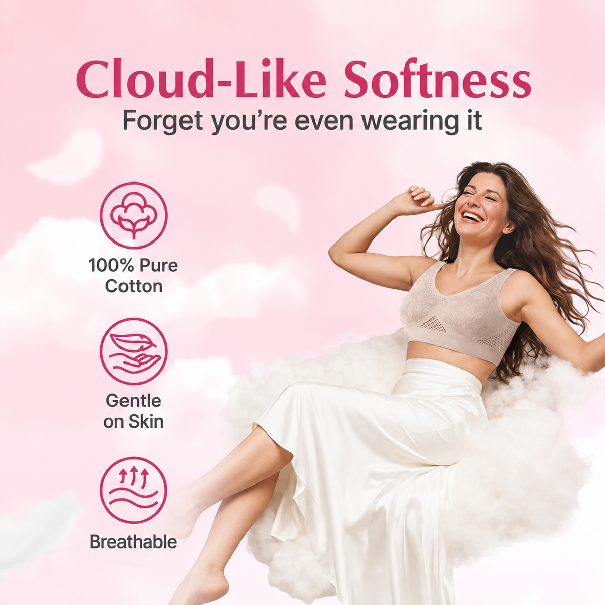 Evelyn™ | Comfort Lift Wireless Bra