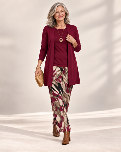 Amelia™ | Elegant Floral Three-Piece Set