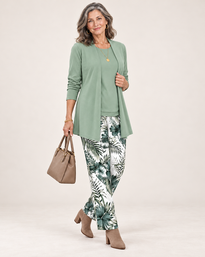 Olivia™ | Elegant Botanical Three-Piece Set