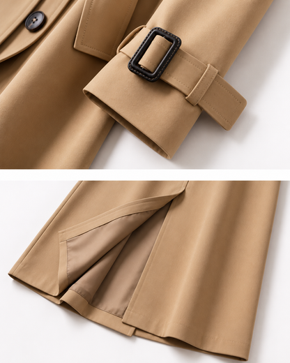 Victoria™ | Timeless Belted Trench Coat