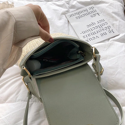 ROMY | CASUAL STRAW BUCKET BAG