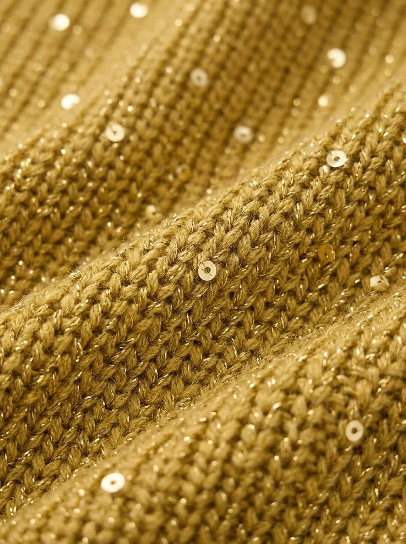 Amelia™ | Golden Button Knit Cardigan™