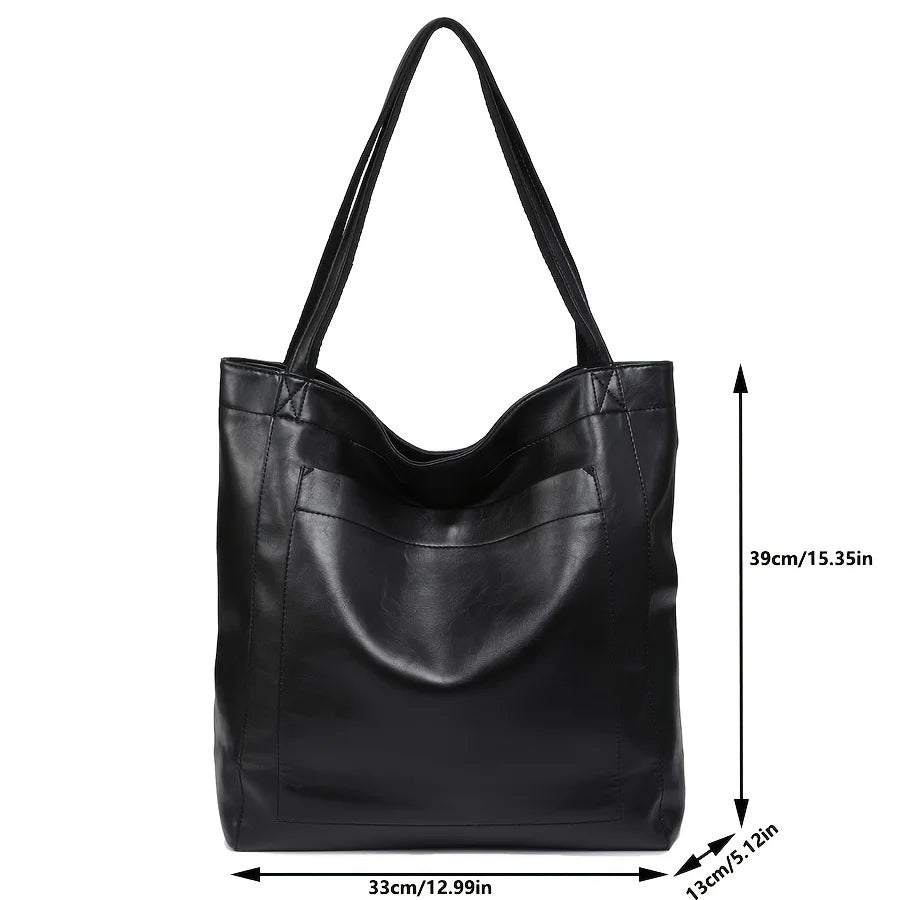 ELENA | VEGAN LEATHER TOTE