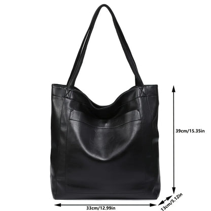 ELENA | VEGAN LEATHER TOTE