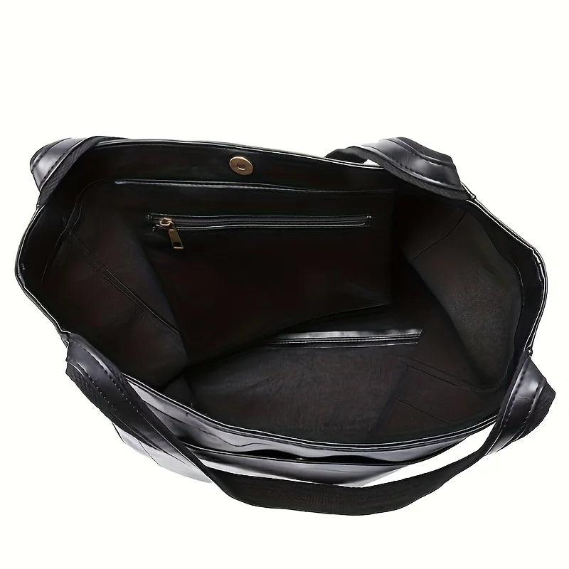 ELENA | VEGAN LEATHER TOTE