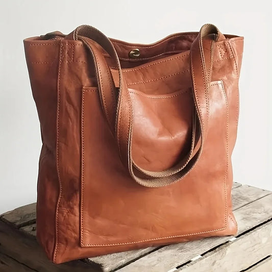 ELENA | VEGAN LEATHER TOTE