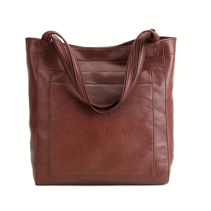 ELENA | VEGAN LEATHER TOTE