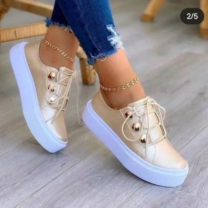Orthopedic Round Toe Platform Sneakers™