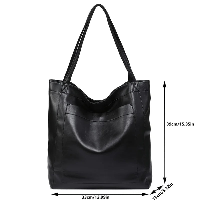 ELENA | VEGAN LEATHER TOTE