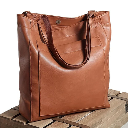 ELENA | VEGAN LEATHER TOTE