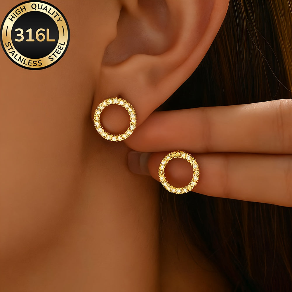 Lumière™ Halo Hoop Earrings
